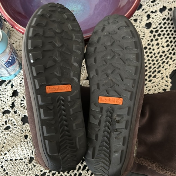 Timberland fuzzy boots - Brown - Picture 2 of 6